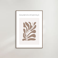 Load image into Gallery viewer, Poster Fragments D'existance - French Collection